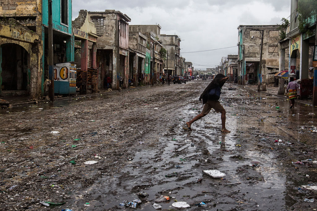 Hurricane Matthew has brought destruction to Haiti: Photo Credit UN