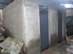 New latrines are humble but are in much better shape than before